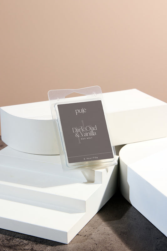 DARK OUD & VANILLA WAX MELT - Pujè