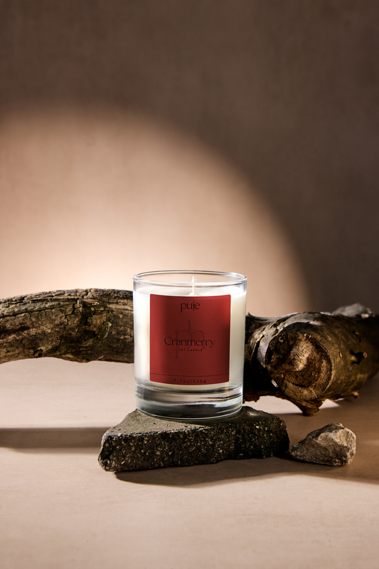 CRANMERRY SOY CANDLE - Pujè