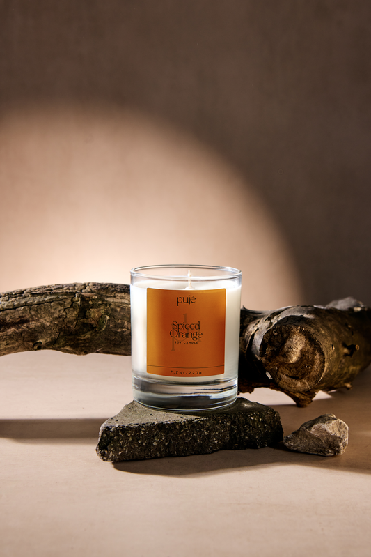SPICED ORANGE SOY CANDLE - Pujè